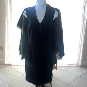 Sleeveless dress - navy blue